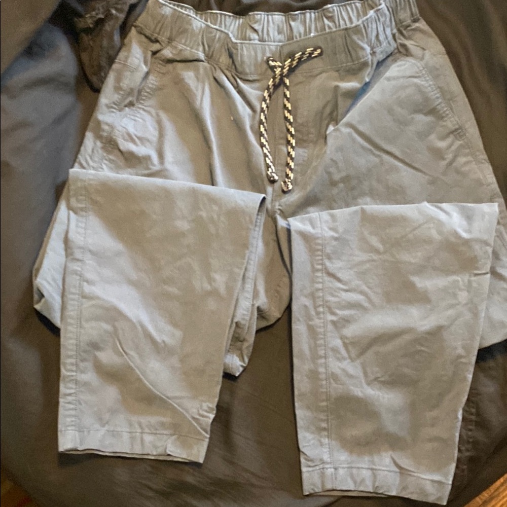 Eddie Bauer Gray Joggers Relaxed Fit Sweatpants